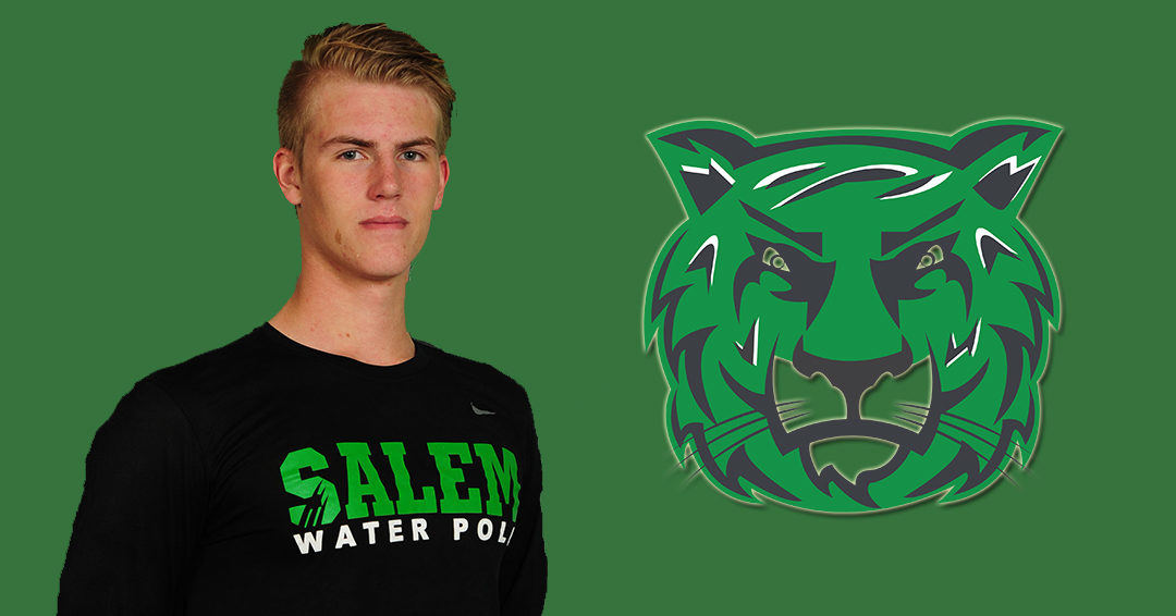 Salem University’s Adam Hudson Nets October 21 Mid-Atlantic Water Polo Conference Rookie of the Week Status