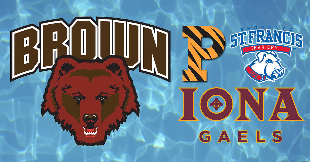 No. 19 Brown University to Stream Northeast Water Polo Conference Home Games Versus Princeton University, No. 18 St. Francis College Brooklyn & Iona College on November 2-3