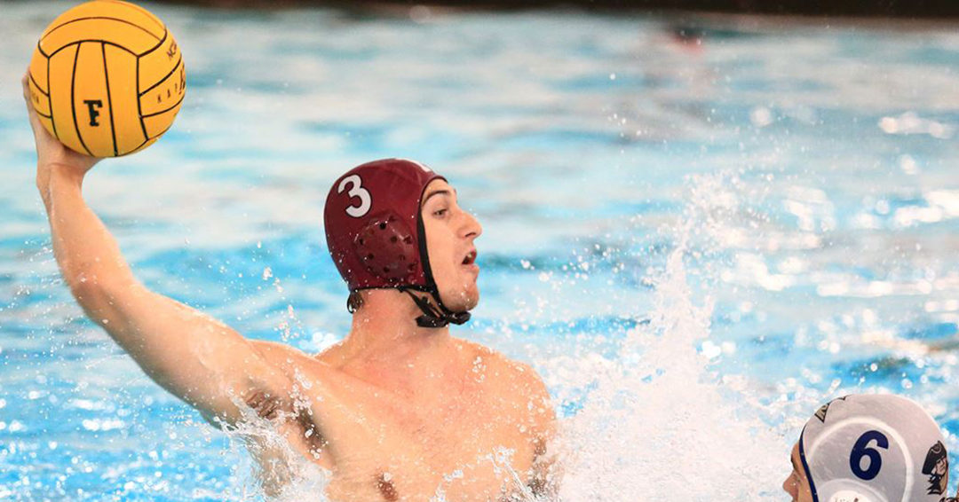 Fordham University’s Jake Miller-Tolt Takes October 21 Mid-Atlantic Water Polo Conference Player of the Week Laurel