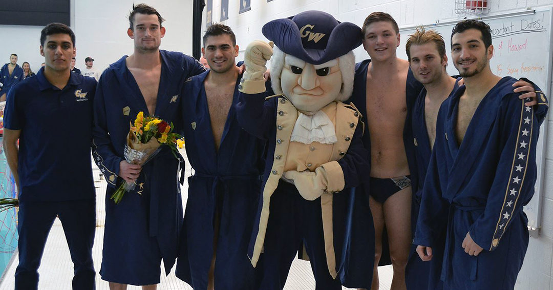 No. 19 George Washington University Drops Wagner College, 24-15, & Falters Versus No. 16 Fordham University, 14-13, in Mid-Atlantic Water Polo Conference-East Region Doubleheader