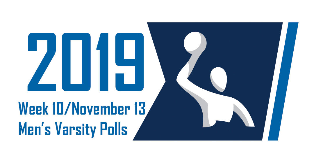 2019 Men’s Varsity Week 10/November 13 Polls Released; University of Southern California & Stanford University Tie at No. 1
