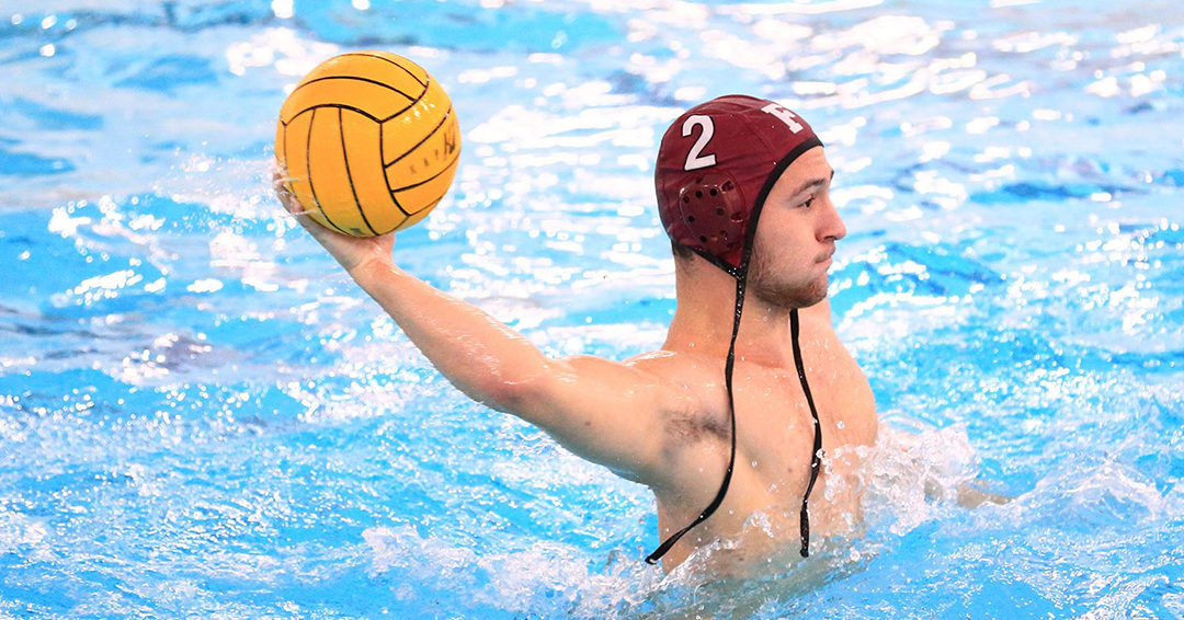 Fordham University’s Dimitris Koukias Selected November 18 Mid-Atlantic Water Polo Conference Player of the Week