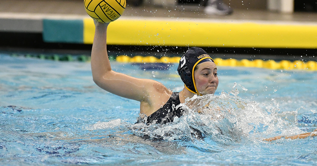 No. 7 University of Michigan Clinches Collegiate Water Polo Association Championship #1 Seed by Dropping No. 21 Bucknell University, 15-6, & No. 25 Saint Francis University, 20-3