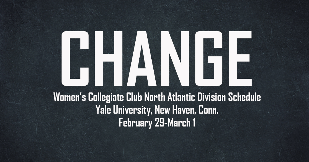 Collegiate Water Polo Association Releases Schedule Change for Women’s Collegiate Club New England Division Tournament on February 29-March 1