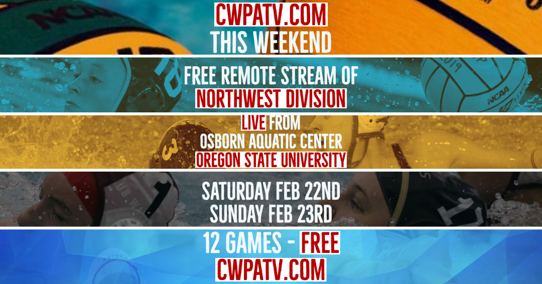 Collegiate Water Polo Association to Stream February 22-23 Women’s Collegiate Club Northwest Division Tournament at the Osborn Aquatic Center