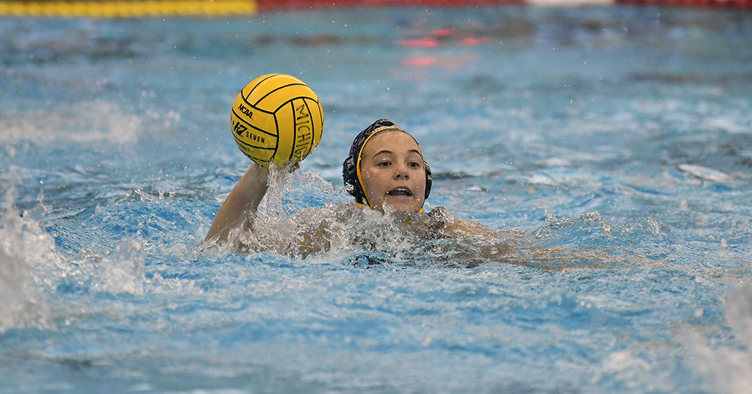 University of Michigan’s Erin Neustrom Named February 24 Collegiate Water Polo Association Division I Player of the Week