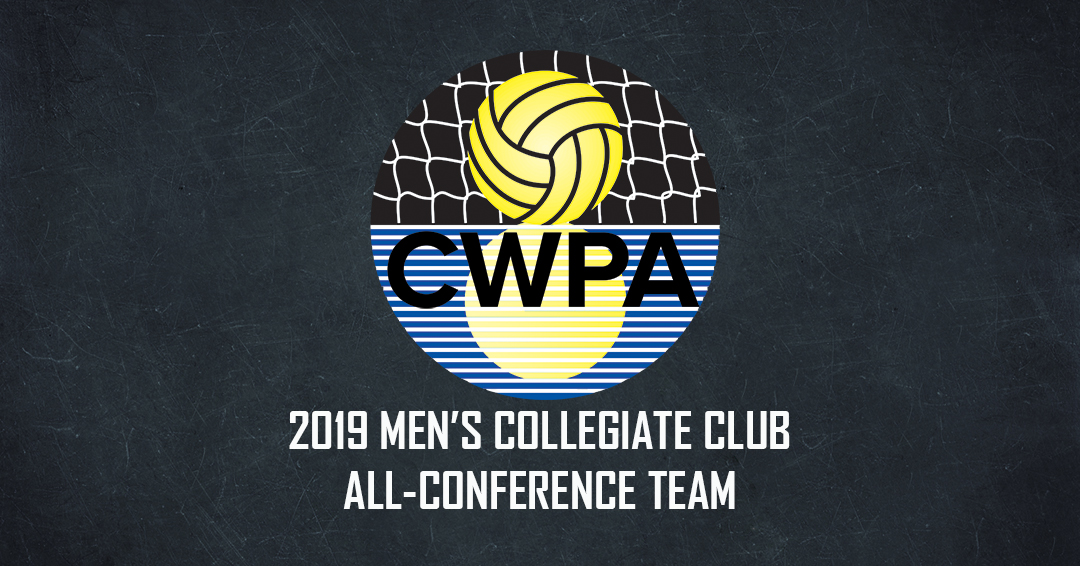 Collegiate Water Polo Association Releases 2019 Men’s Collegiate Club All-Conference Teams; 275 Athletes Honored for Performance