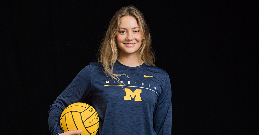 University of Michigan’s Anne Rankin Takes March 2 Collegiate Water Polo Association Division I Rookie of the Week Award