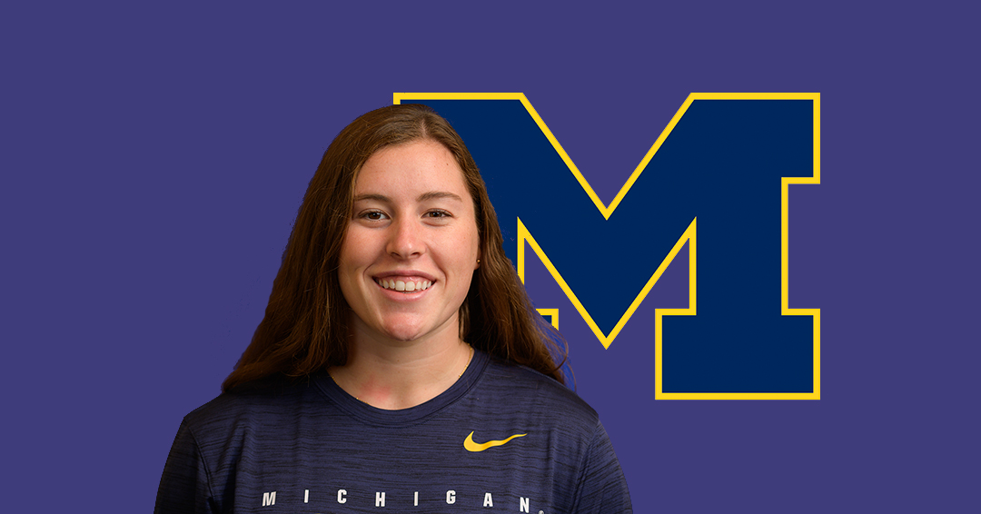 University of Michigan’s Maddie O’Reilly Named March 2 Collegiate Water Polo Association Division I Player of the Week