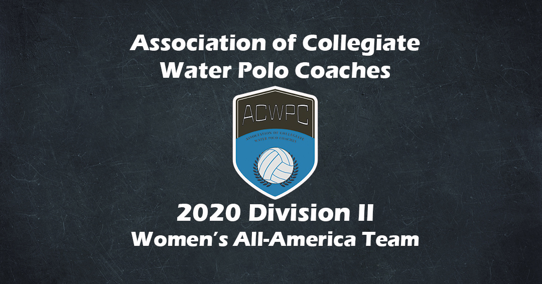 2020 Association of Collegiate Water Polo Coaches Women’s Division II All-America Team Released