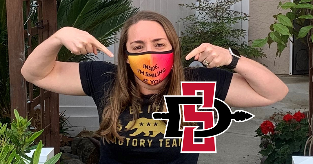 Aztec Warrior: San Diego State University Women’s Club Head Coach Jamie Cassidy is Masking the World Against Coronavirus