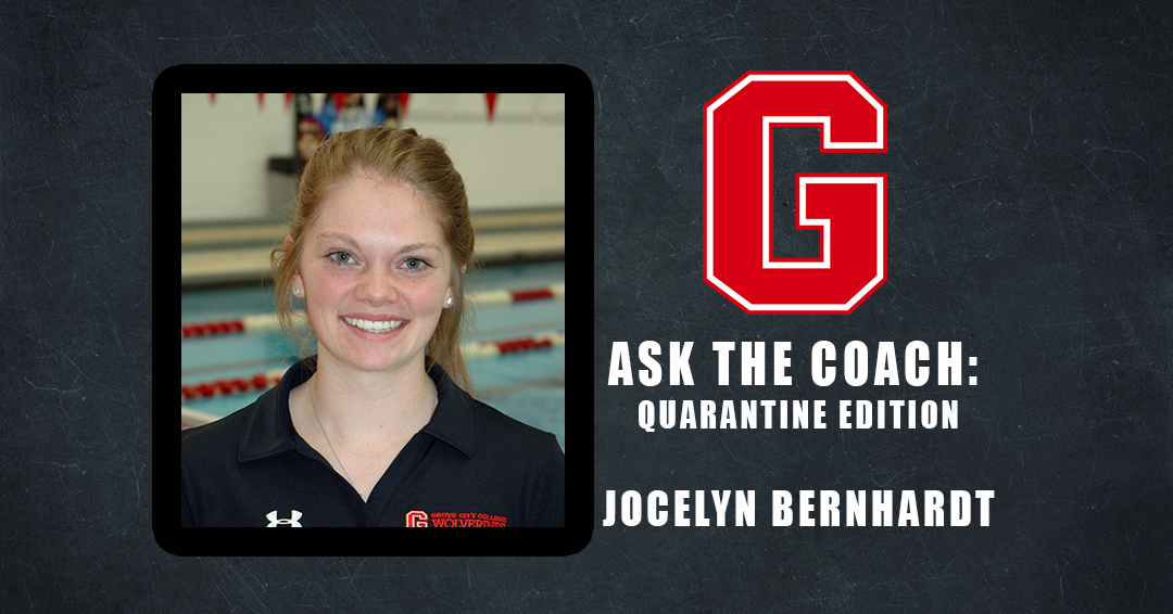 Grove City College “Ask the Coach: Quarantine Edition” with Head Women’s Water Polo Coach Jocelyn Bernhardt