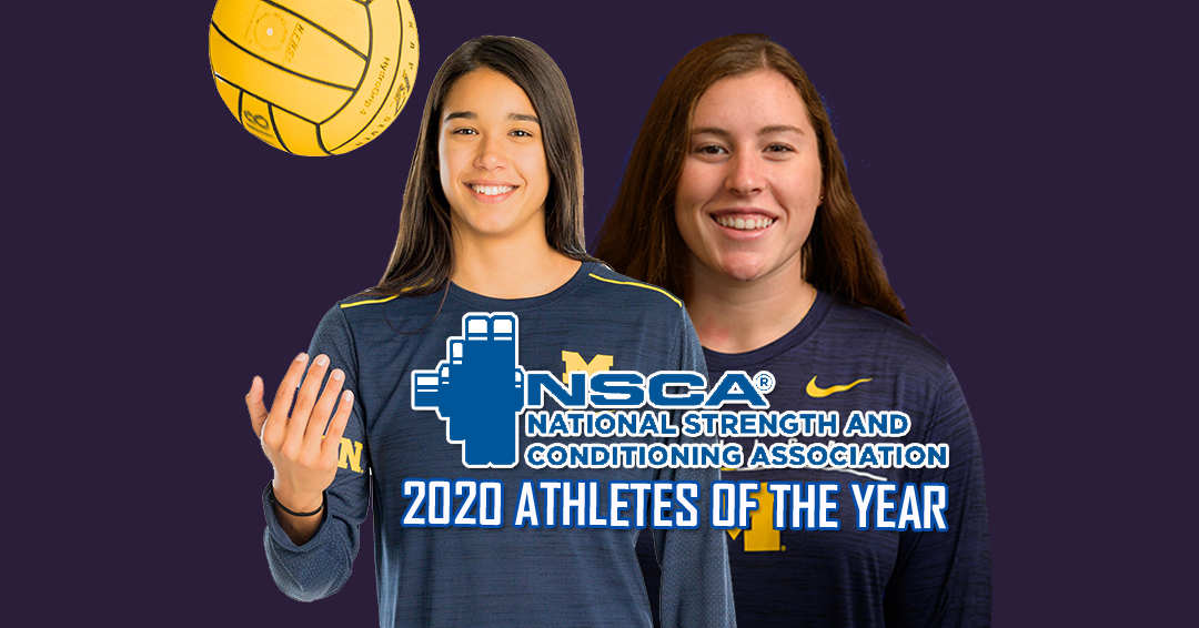 University of Michigan’s Maddie O’Reilly & Sofie Pontré Named 2019-2020 College All-American Strength and Conditioning Athletes of the Year