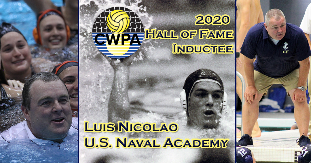 United States Naval Academy’s Luis Nicolao ’92 Named 2020 Collegiate Water Polo Association Hall of Fame Inductee