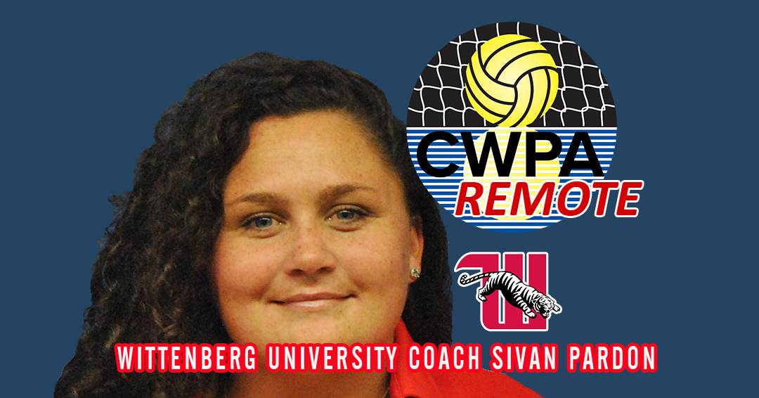 CWPA Remote (Varsity Edition): Wittenberg University Head Coach Sivan Pardon