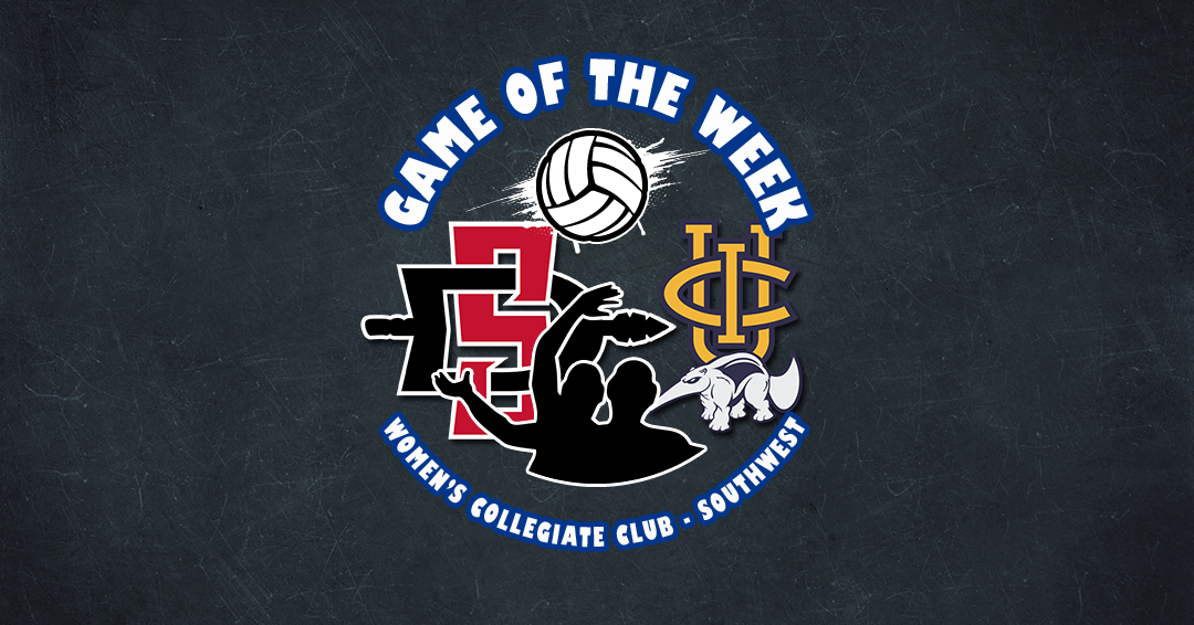 Collegiate Water Polo Association Women’s Club Game of the Week: San Diego State University vs. University of California-Irvine (February 24, 2018)