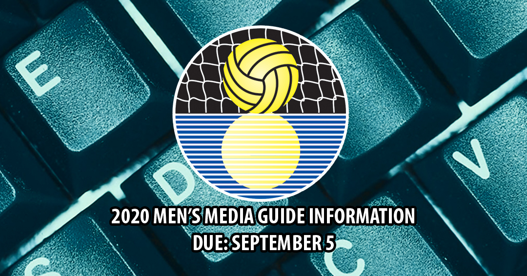 Teams to Submit Information for 2020 Collegiate Water Polo Association Men’s Media Guide