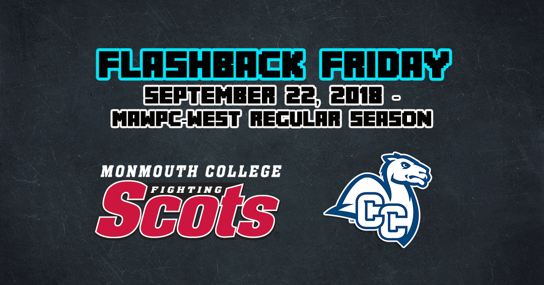 Flashback Friday: Monmouth College vs. Connecticut College in 2018 Mid-Atlantic Water Polo Conference-West Region Regular Season Action