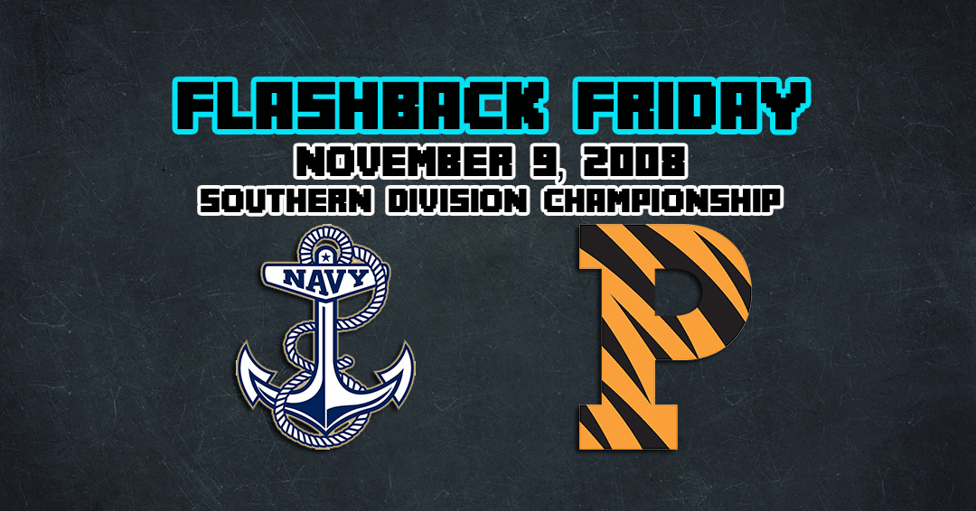 Flashback Friday: United States Naval Academy vs. Princeton University in 2008 Southern Division Championship Title Game
