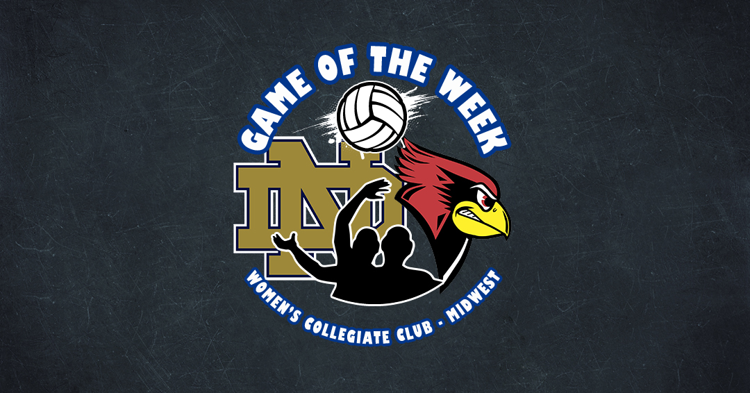 Collegiate Water Polo Association Women’s Club Game of the Week: University of Notre Dame vs. Illinois State University (April 14, 2019)