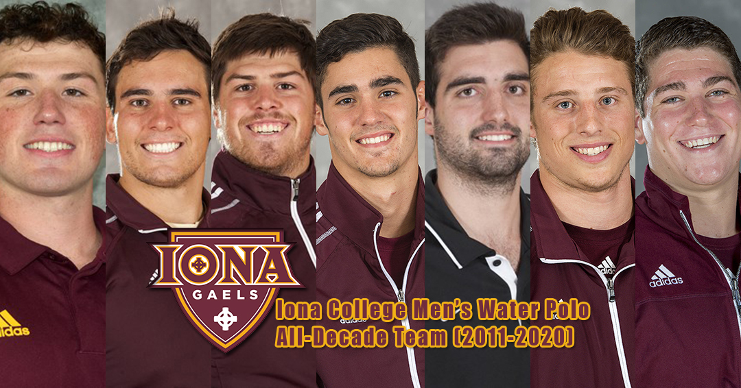 Iona College Releases 2011-2020 Men’s Water Polo All-Decade Team