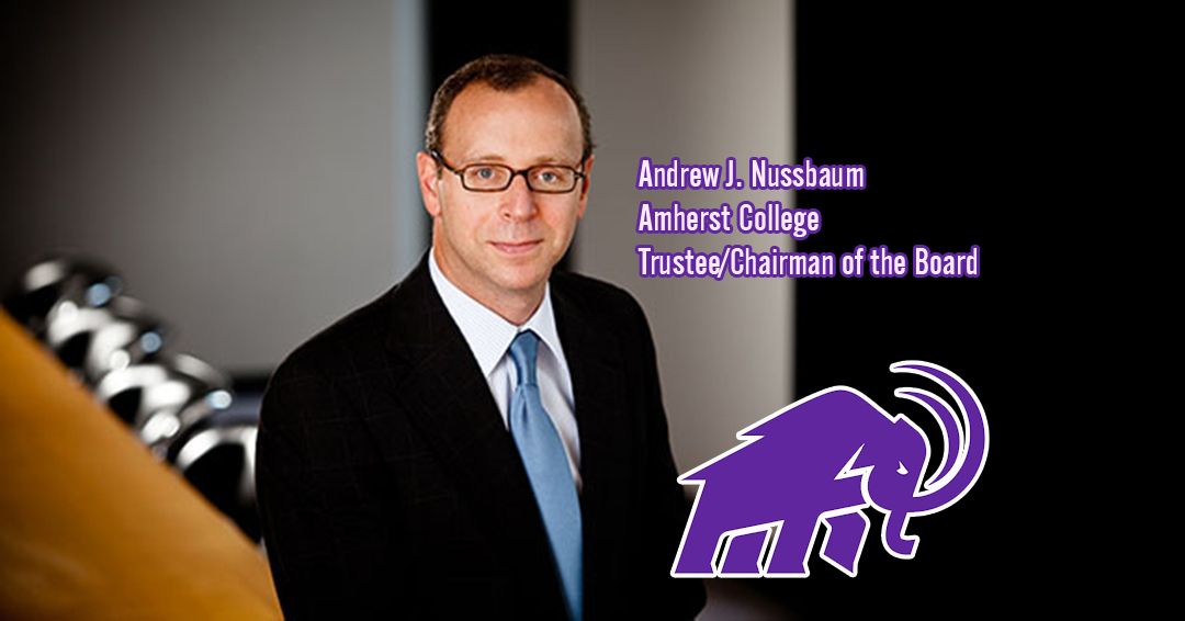 Where Are They Now: Former Amherst College Water Polo Athlete/Chairman of the Board of Trustees Andrew J. Nussbaum ’85