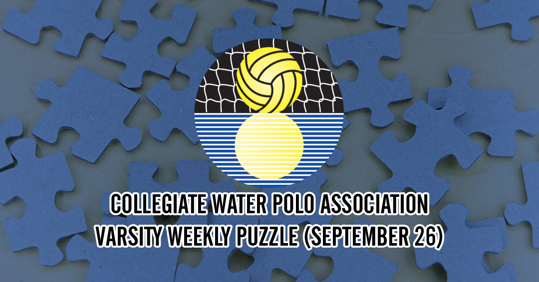 Try to Solve the Collegiate Water Polo Association Varsity Weekly Puzzle (September 26)