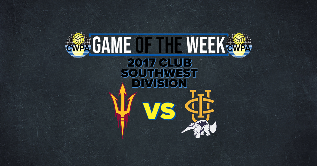 Collegiate Water Polo Association Men’s Club Game of the Week Rewind: Arizona State University vs. University of California-Irvine (October 7, 2017)