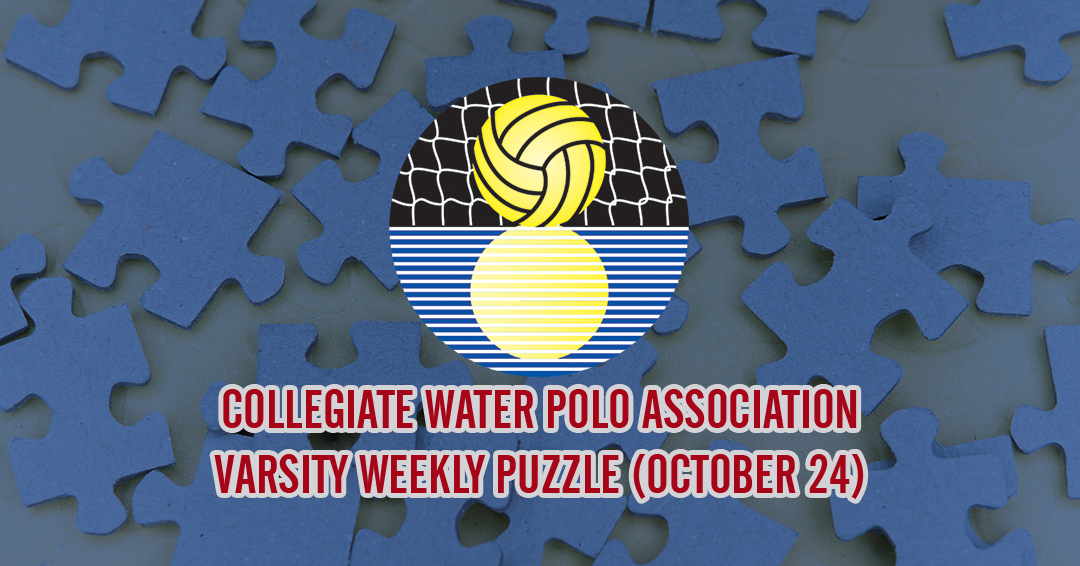 Try to Solve the Collegiate Water Polo Association Varsity Weekly Puzzle (October 24)