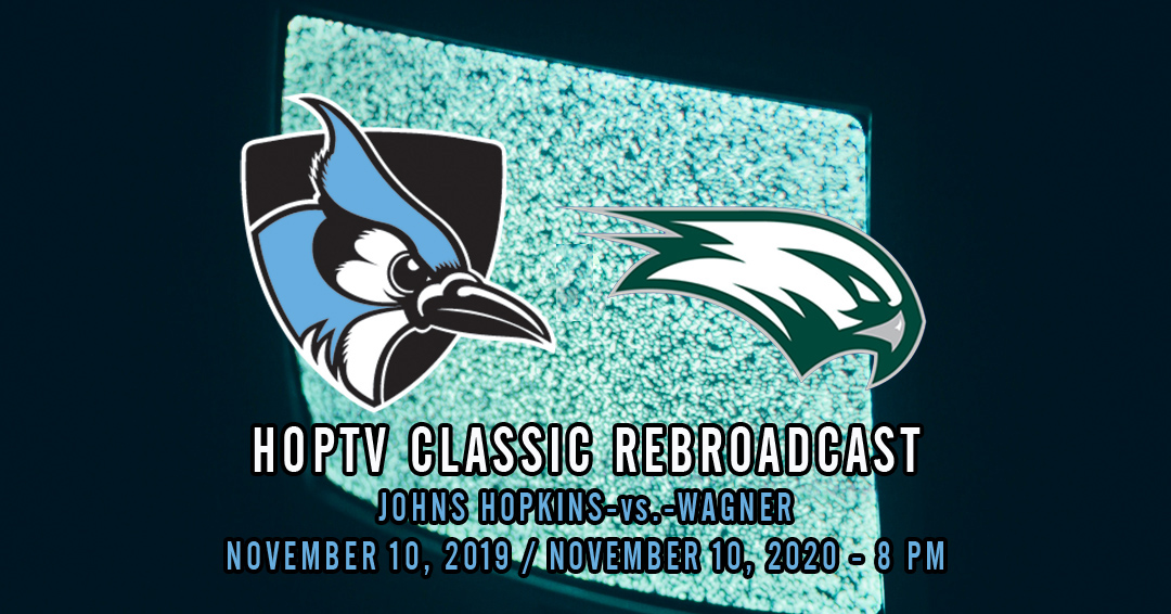 HopTV to Rebroadcast 2019 Johns Hopkins University-vs.-Wagner College Game on November 10