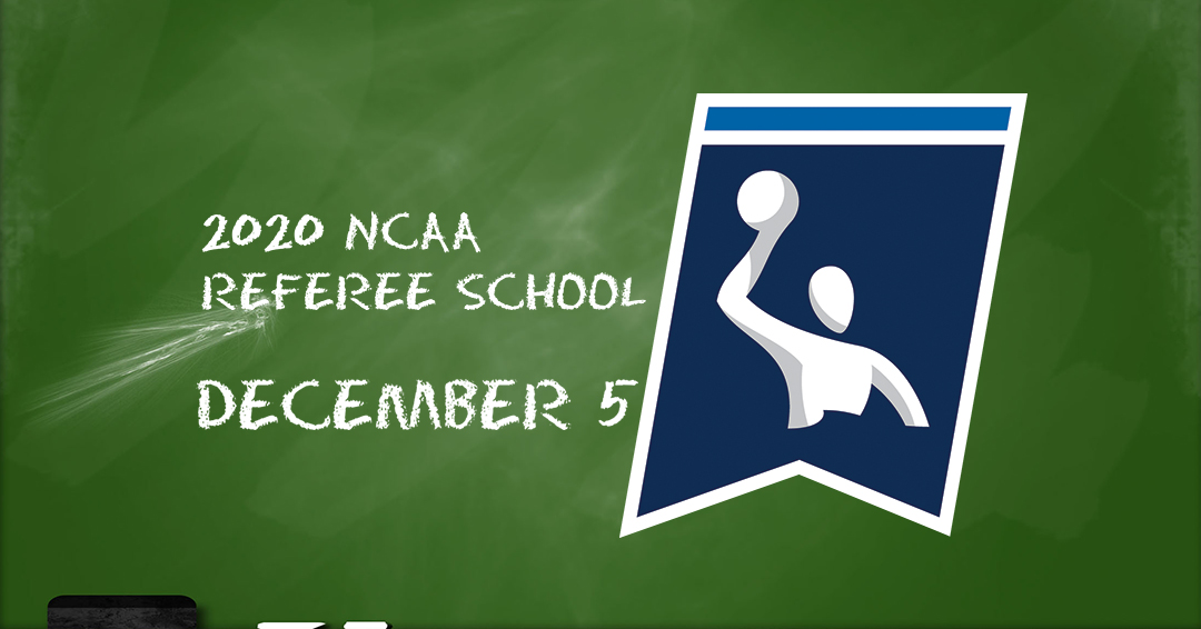 2020 National Collegiate Athletic Association Referee School Schedule Update
