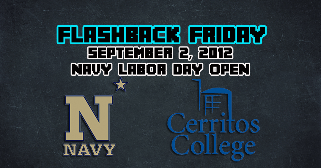 Flashback Friday: United States Naval Academy vs. Cerritos College (September 2, 2012)