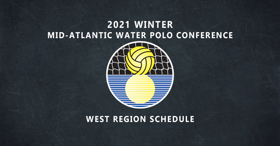 Updated Winter 2021 Men’s Varsity Mid-Atlantic Water Polo Conference-Western Division Schedule Released