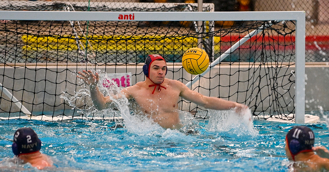 United States Naval Academy’s Max Sandberg Collects February 22 Mid-Atlantic Water Polo Conference Defensive Player of the Week Award
