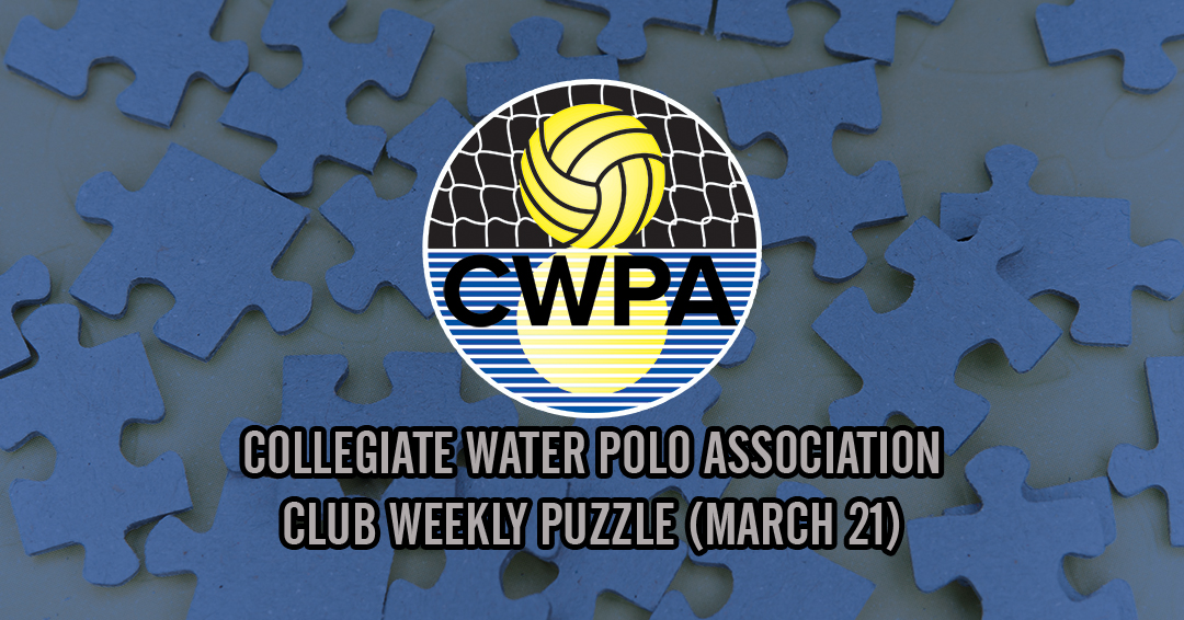 Try to Solve the Collegiate Water Polo Association Collegiate Club Weekly Puzzle (March 21)
