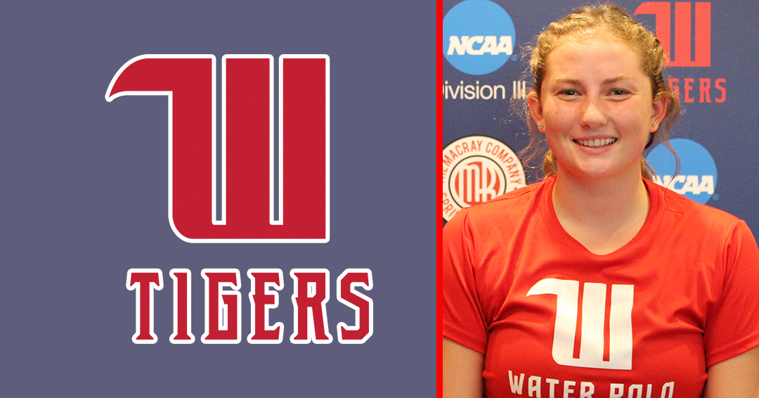 Wittenberg University’s Grace McLaughlin Earns March 15 Collegiate Water Polo Association Division III Rookie of the Week Honor