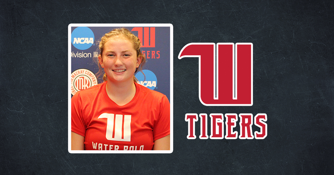Wittenberg University’s Grace McLaughlin Repeats as Collegiate Water Polo Association Division III Rookie of the Week; Picks Up March 29 Honor