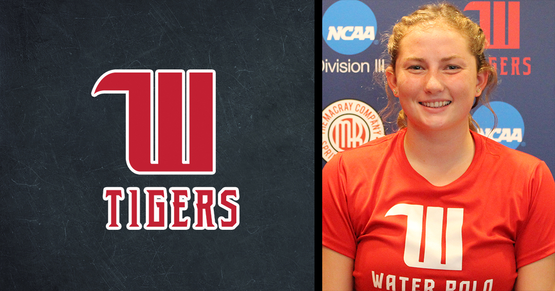 Wittenberg University’s Grace McLaughlin Nets March 22 Collegiate Water Polo Association Division III Player & Rookie of the Week Honors