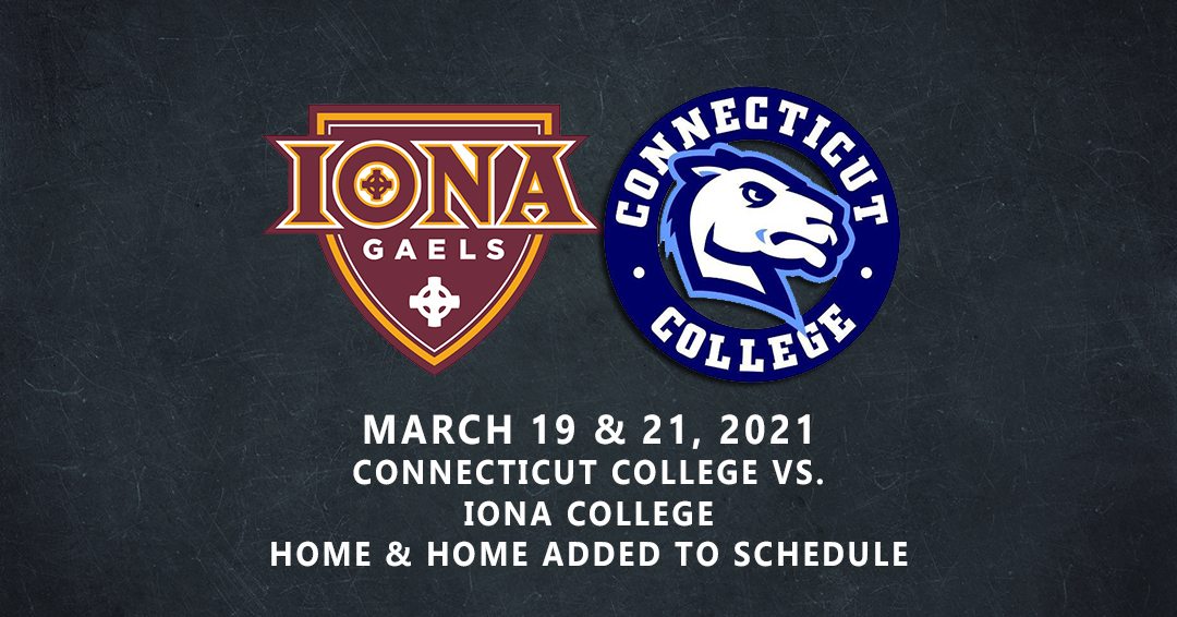 Connecticut College to Start/Conclude Winter 2021 Men’s Water Polo Season with Home & Home Series with Iona College on March 19 & 21