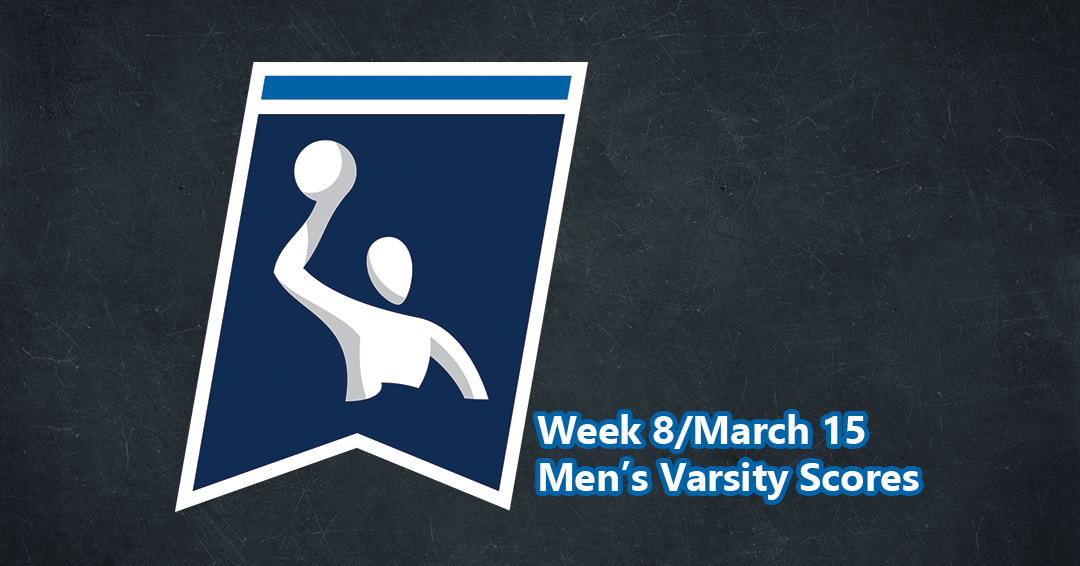 Collegiate Water Polo Association Releases Week 8/March 15 Men’s