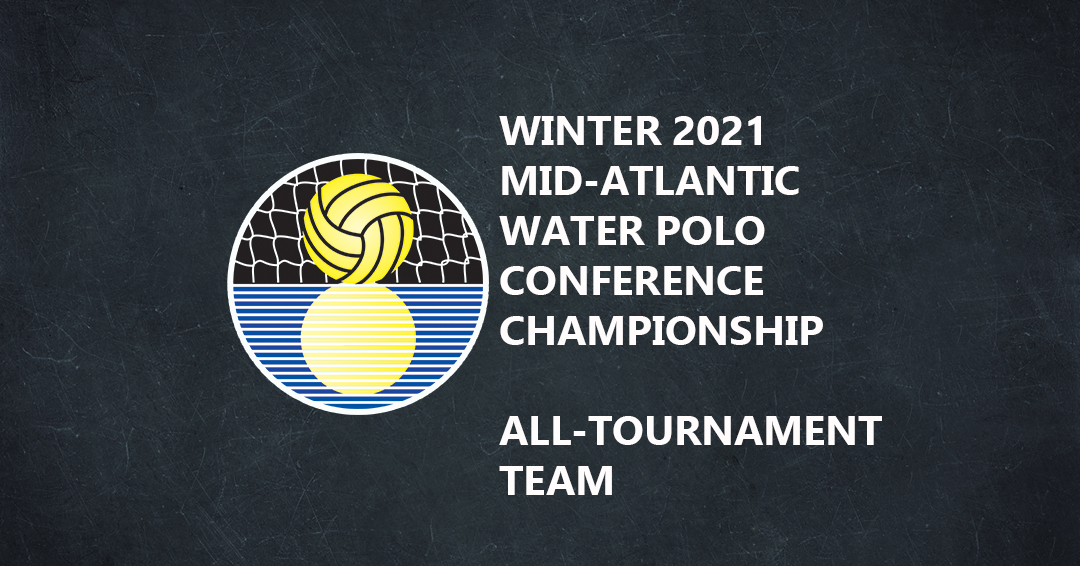 Winter 2021 Mid-Atlantic Water Polo Conference Championship All-Tournament Team Announced