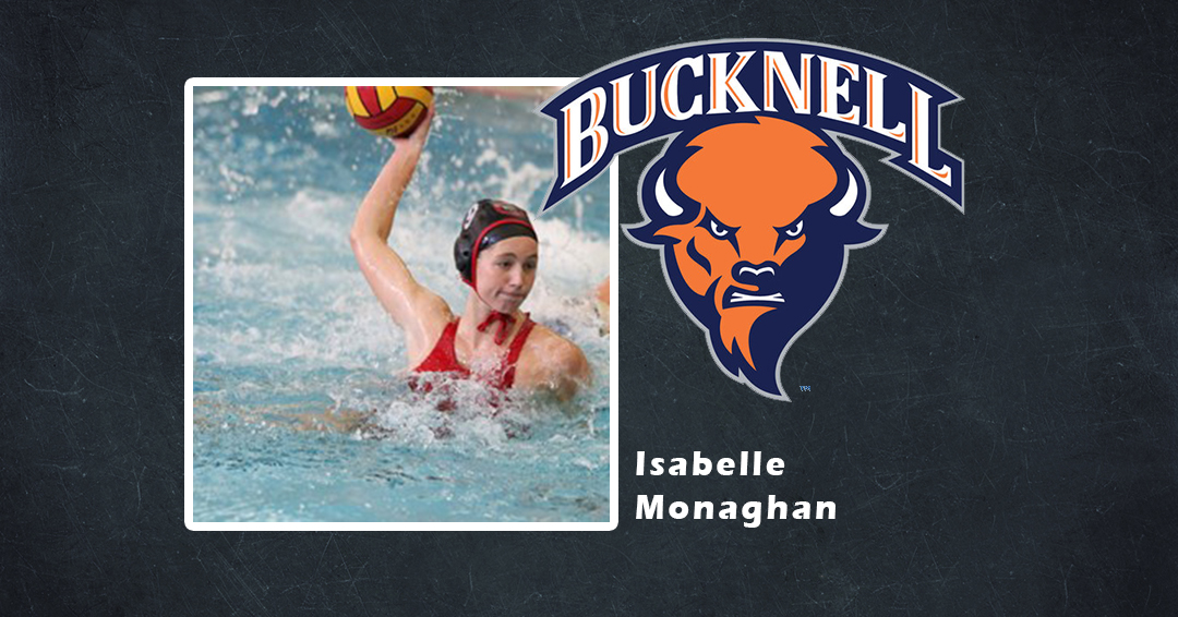 Bucknell University’s Isabelle Monaghan Collects April 19 Collegiate Water Polo Association Division I Rookie of the Week Recognition
