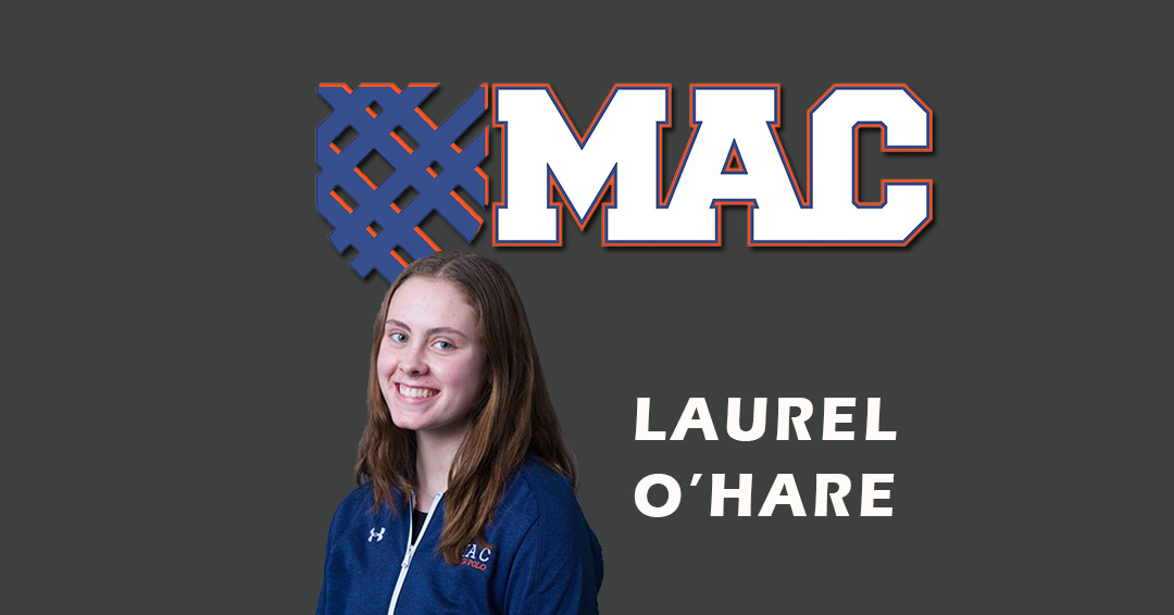 Macalester College’s Laurel O’Hare Takes April 12 Collegiate Water Polo Association Division III Defensive Player of the Week Status