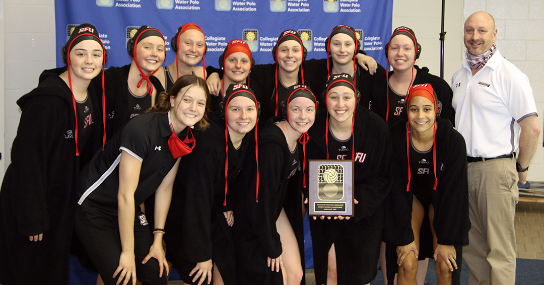 Saint Francis University Surmounts Mount St. Mary’s University, 17-1, to Garner Third Place at 2021 Collegiate Water Polo Association Division I Championship
