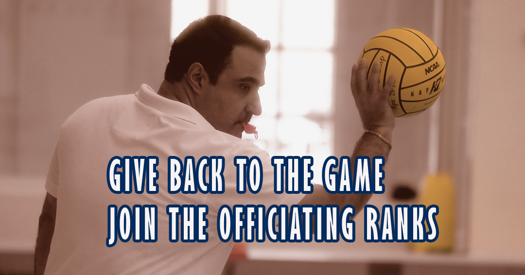 Call the Game: Register as a Collegiate Water Polo Association Official