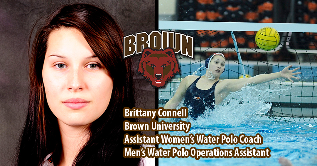 Brittany Connell Named Brown University Women’s Water Polo Assistant Coach/Men’s Water Polo Operations Assistant