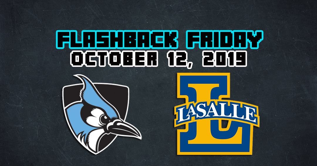 Flashback Friday: Johns Hopkins University vs. La Salle University (October 12, 2019)