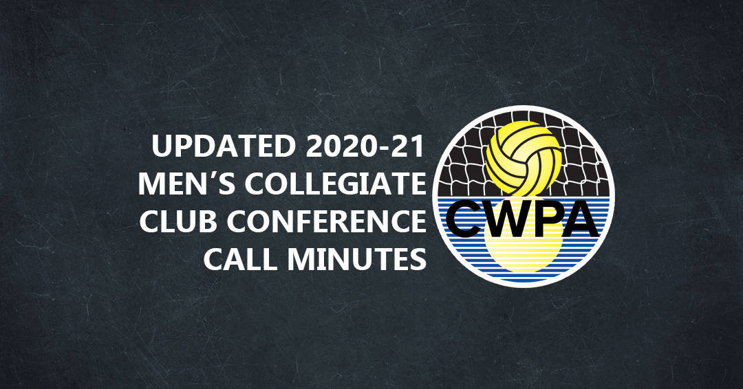 Updated Fall 2021 Men’s Collegiate Club Conference Call Minutes Posted