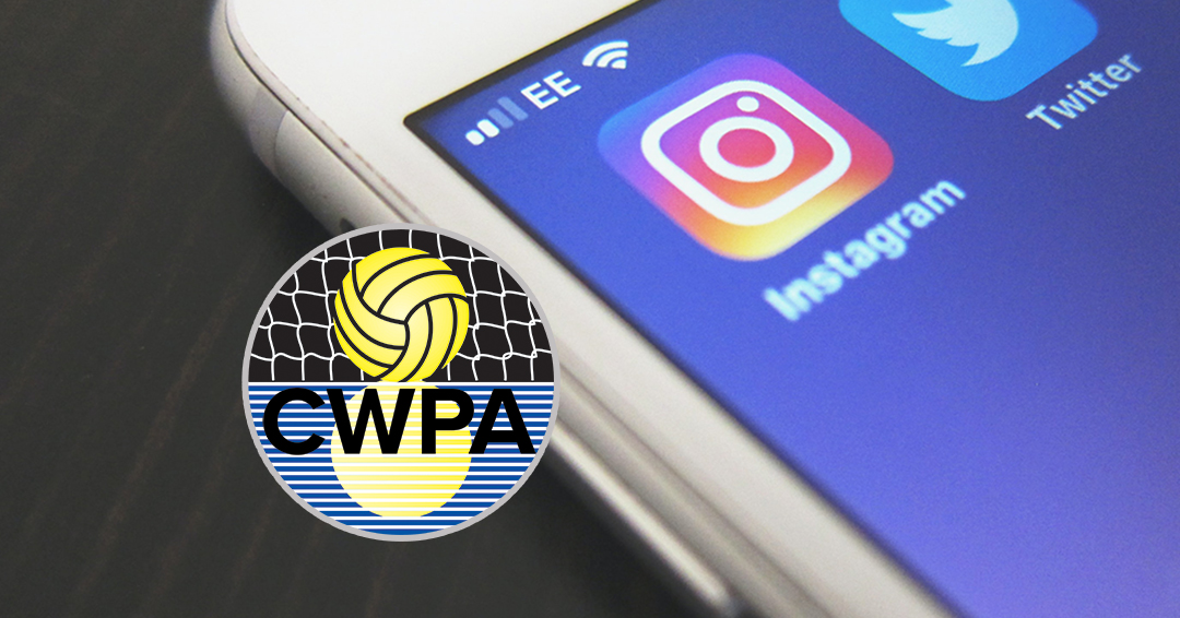 Follow the Collegiate Water Polo Association Social Media Channels on Facebook, Twitter & Instagram