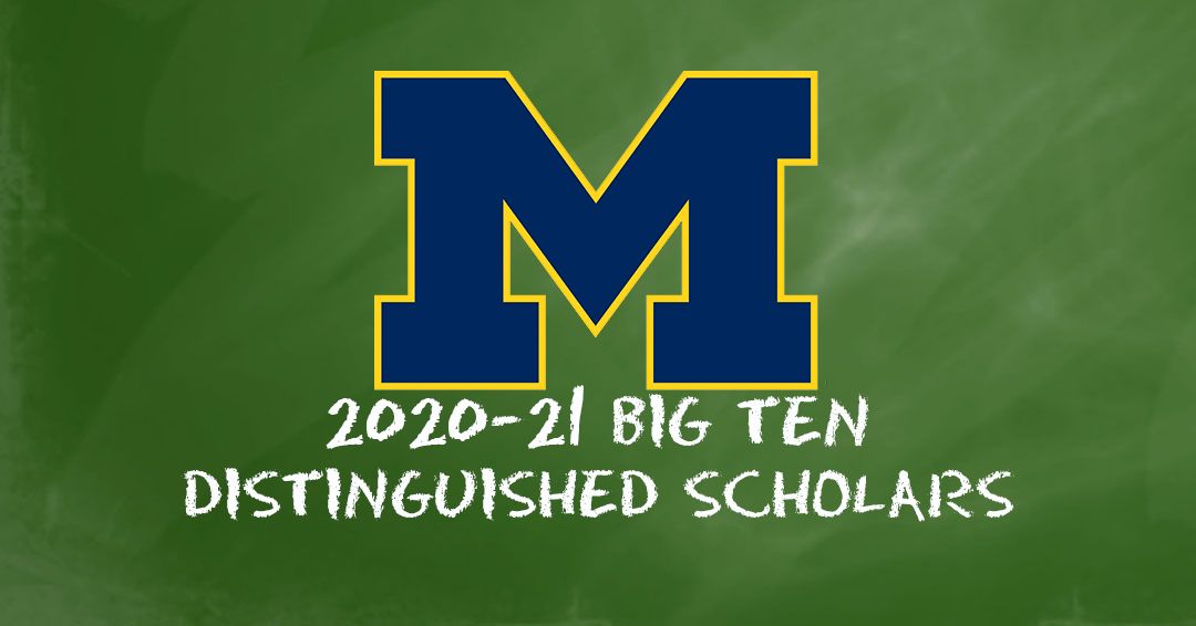 Five From University of Michigan Women’s Water Polo Named 2020-21 Big Ten Distinguished Scholars